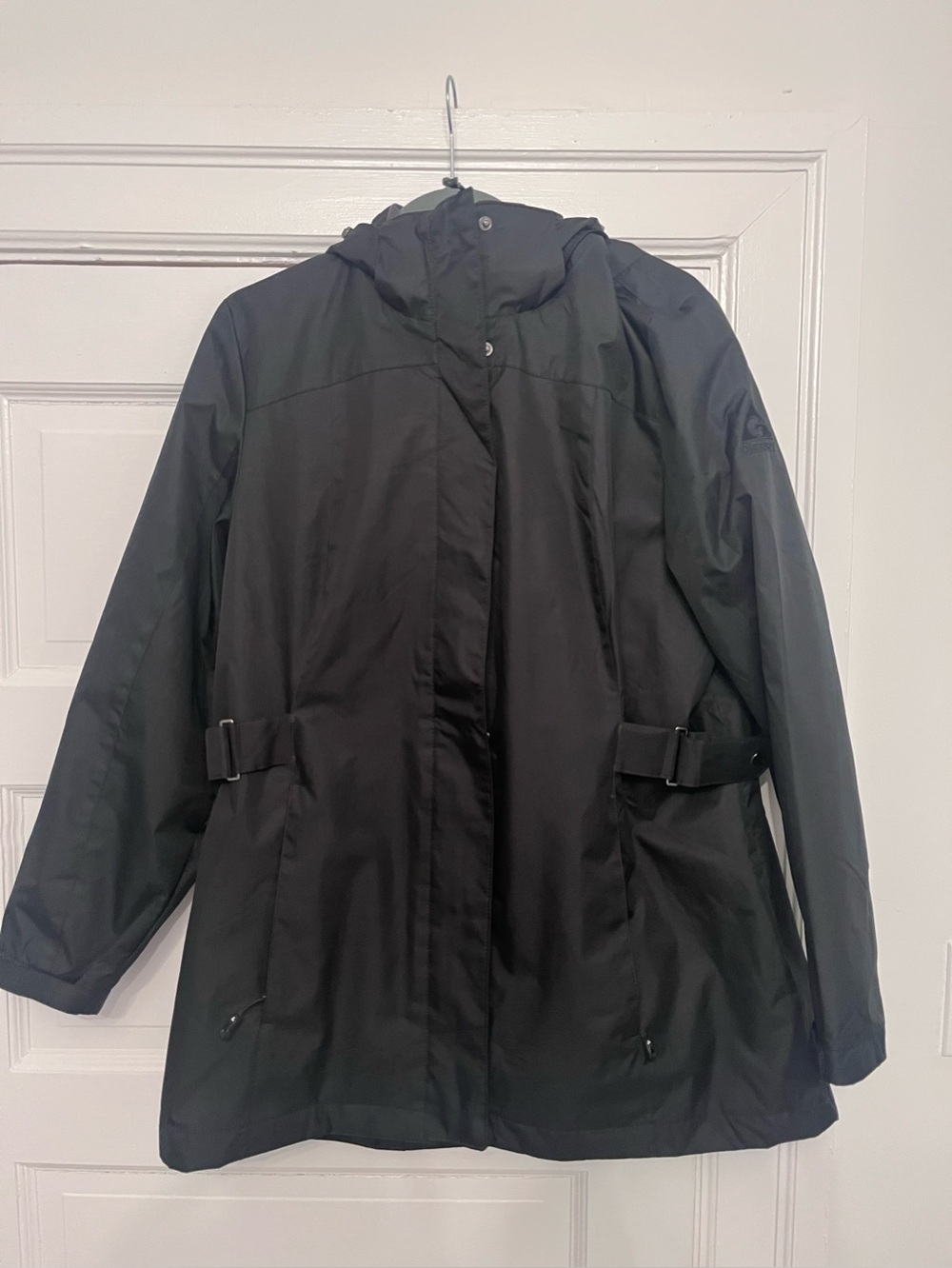 Gerry Weber Black Hooded Trench Coat